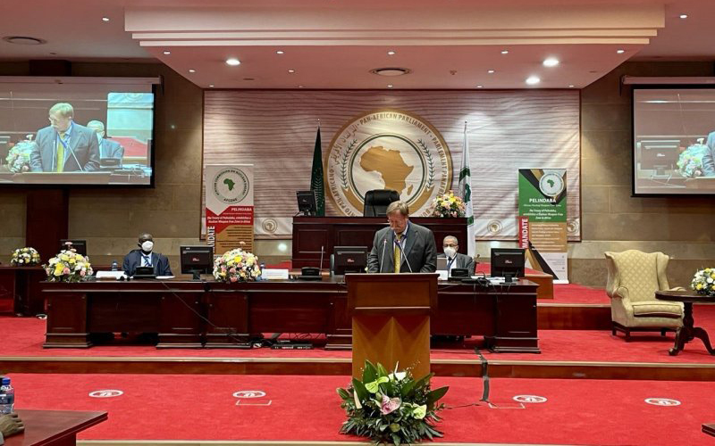 STATEMENT delivered by H.E.Mr.Ilya Rogachev,  Ambassador of the Russian Federation to the Republic of South Africa and the Kingdom of Lesotho,  at the 5th Conference of the State Parties to the Pelindaba Treaty  (Midrand / Johannesburg, 21-22 October 2021)