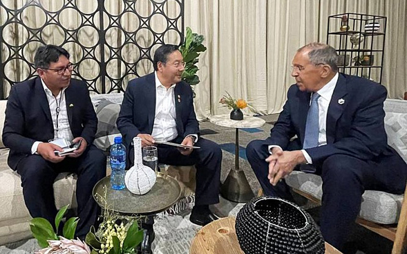 Press release on Foreign Minister Sergey Lavrov’s meeting with President of the Plurinational State of Bolivia Luis Arce Catacora