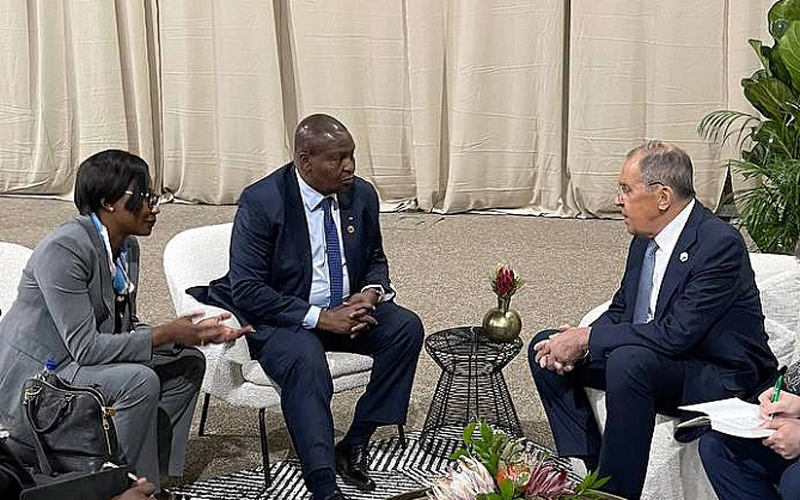 Press release on Foreign Minister Sergey Lavrov’s meeting with President of the Central African Republic (CAR) Faustin-Archange Touadéra on the sidelines of the BRICS Summit